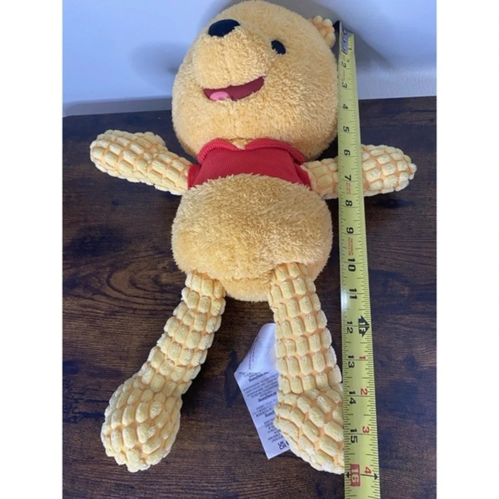 Disney Winnie the Pooh Blissful Buddies‎ Fidget Plush Toy Yellow/Red 16''